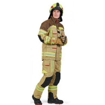 Ubranie specjalne FIRE FLEX brązowo-piaskowy X55 PBI + napisy